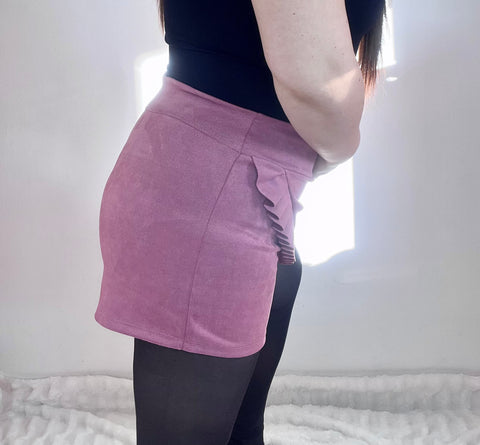 Falda Short Vuelos Rosada