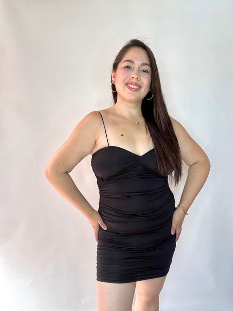 Vestido Griego Negro