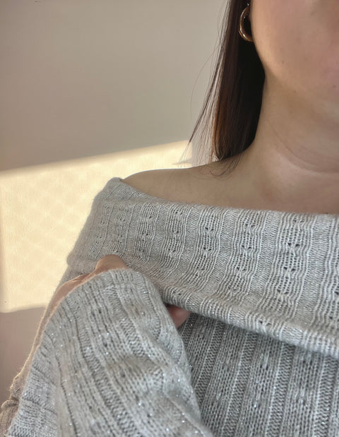 Polera Cuello Bote Nudo