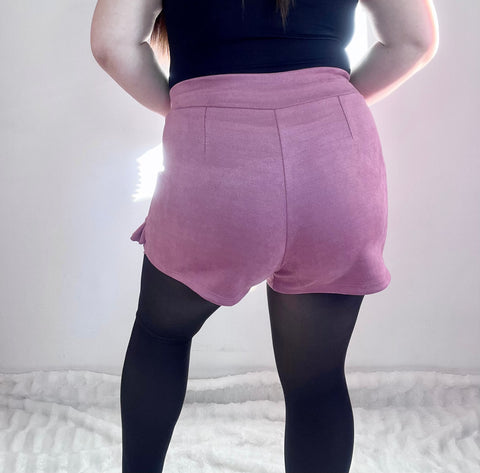 Falda Short Vuelos Rosada