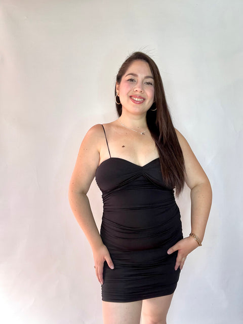 Vestido Griego Negro