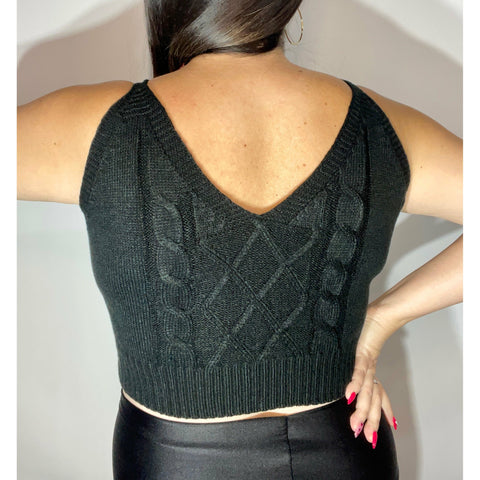 Manga Sweater + Top Rosado