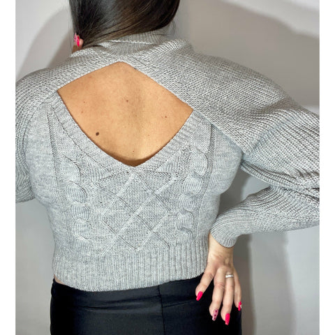 Manga Sweater + Top Gris
