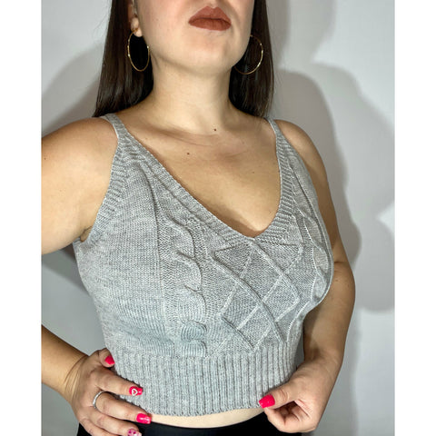 Manga Sweater + Top Rosado
