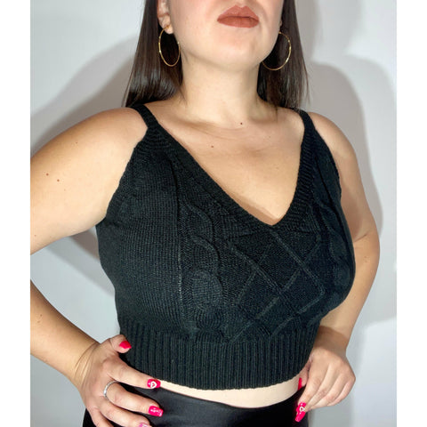 Manga Sweater + Top Rosado