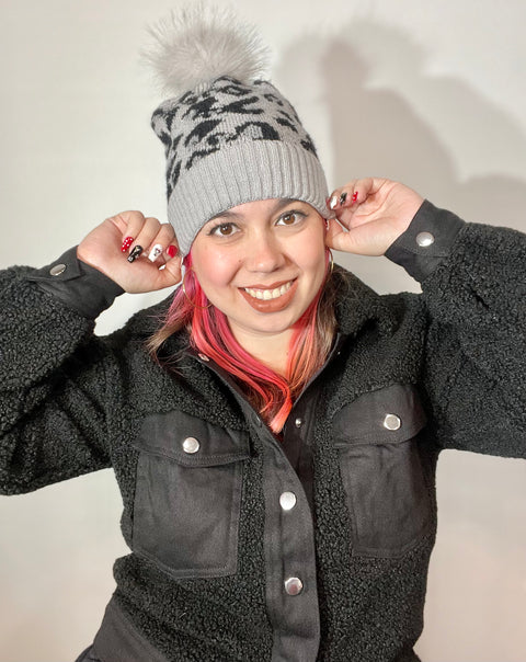 Gorro Animal Print